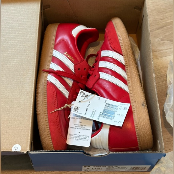 Adidas originals Samba Og red size 7.5 - Picture 3 of 10